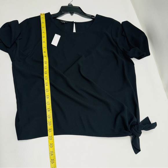 TALBOTS WOMENS CROP TOP SIZE XL BLACK NWT - Picture 7 of 10